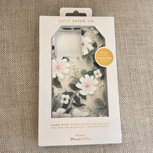 Rifle Paper Co iPhone 13 pro case